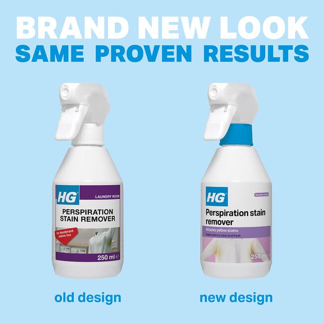 HG Sweat & Deodorant Stain Remover 250ml