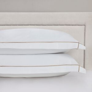 Oxford Pillowcase Pair Cross Border Mink 400TC