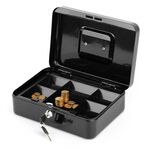 Cash Box Safe Black