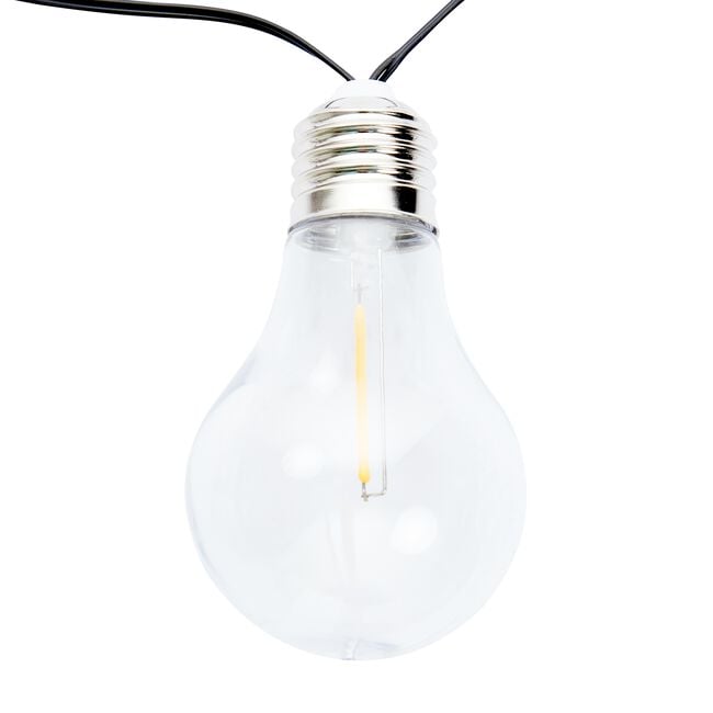 10 Multicolour Solar Bulb Lights