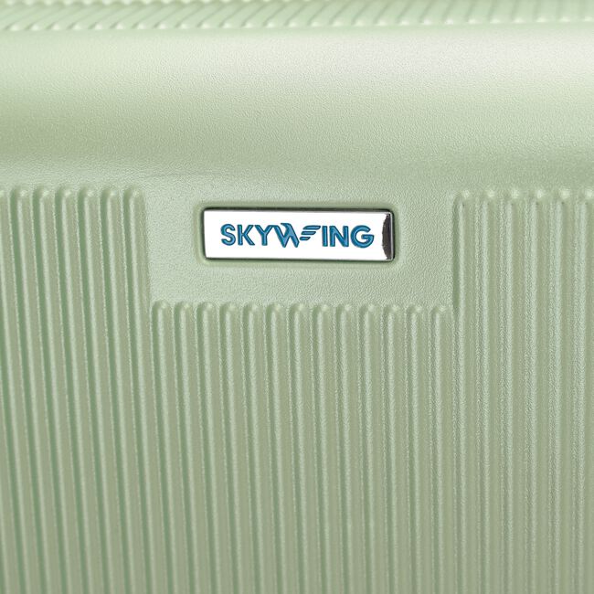 LARGE LIGHTWEIGHT HARDSHELL LUGGAGE - SAGE GREEN