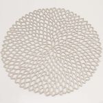 Petals Placemat - Silver
