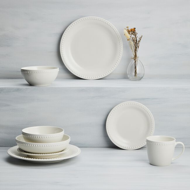 Gallery One Pearl White Side Plate
