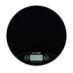 Camry Black Round Digital Kitchen Scale
