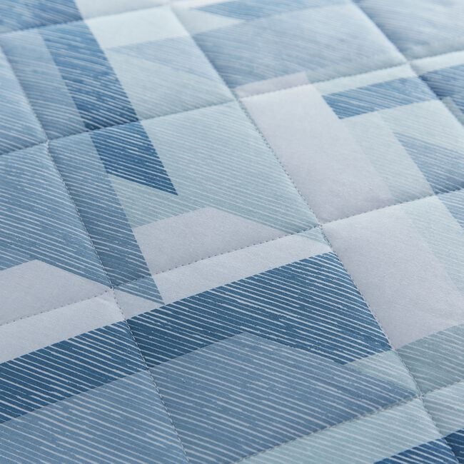 Jonah Bedspread 200cm x 220cm - Blue