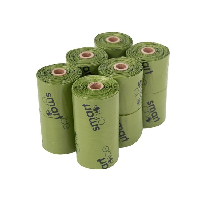 Biodegradable Tie Handle Poop Bags- 90 Pack