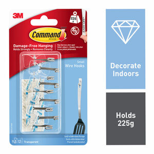 Command Wire 9Pk Hook Small Value Pack