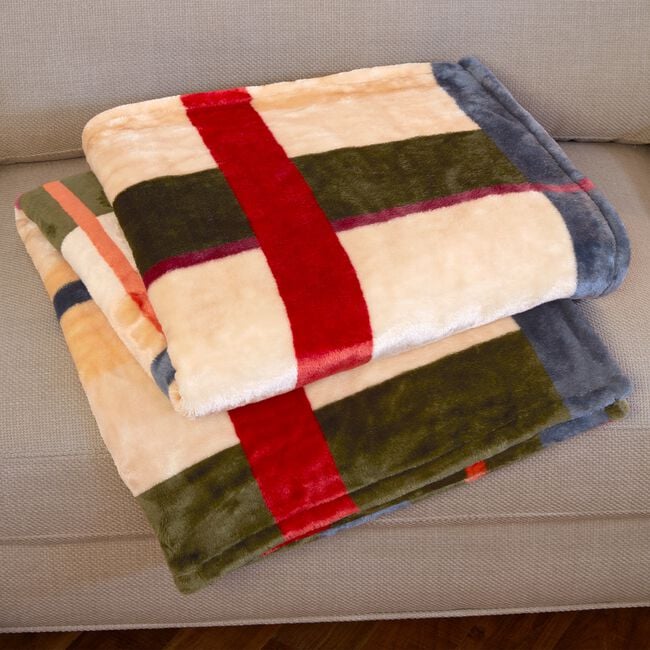 Nicole Day Check Multi 150cm x 200cm Throw