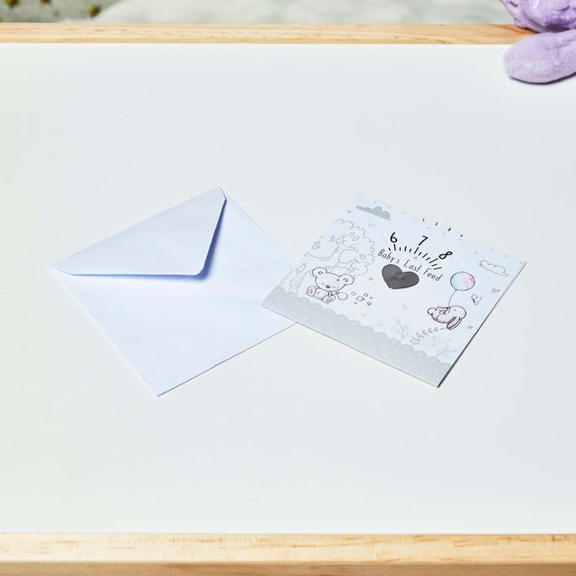 First Steps Baby Congratulations Card