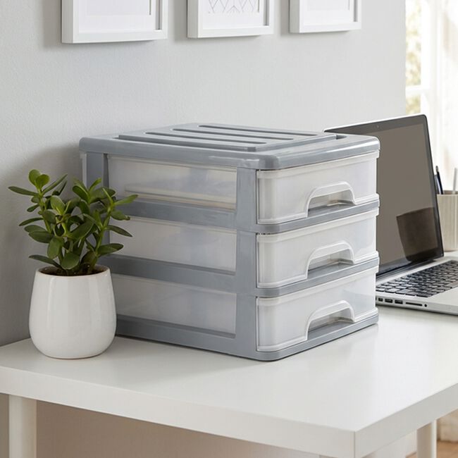 A4 Desktop Drawers 3 Layers