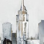New York Skyline Canvas Print - 60cm x 90cm
