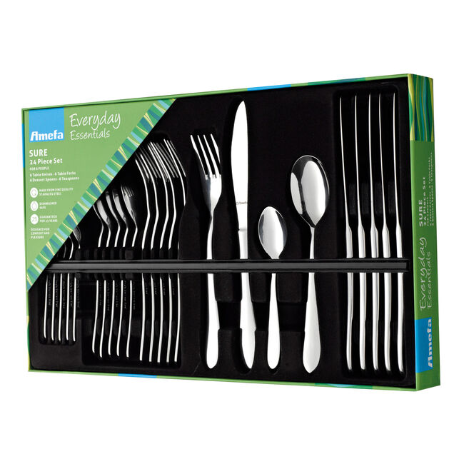 Everyday Essentials Sure Cutlery Set - 24 Piece