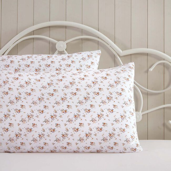 Blaire Housewife Pillowcase Pair - White