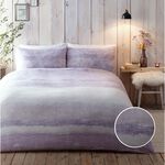 SINGLE DUVET COVER Appletree Hygge Anson Stripe Mauve