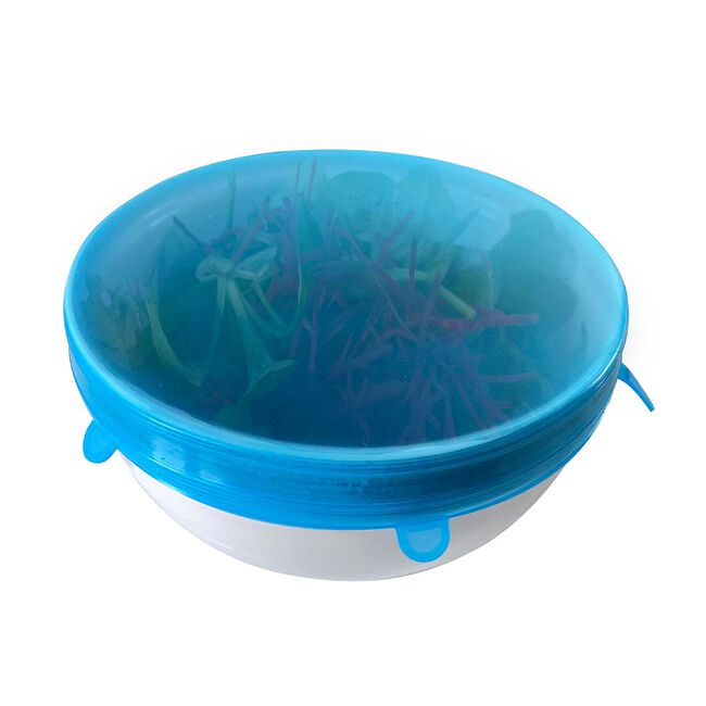 Bubble Reusable 6 Silicone Stretch Lids