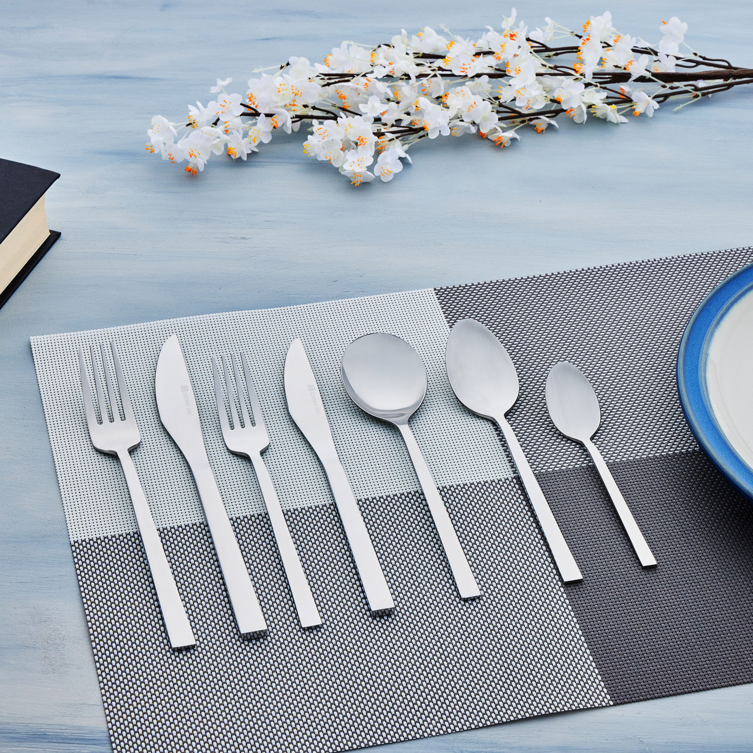 Bread Butter Hammer Cutlery Set 42 Piece Home Store More
