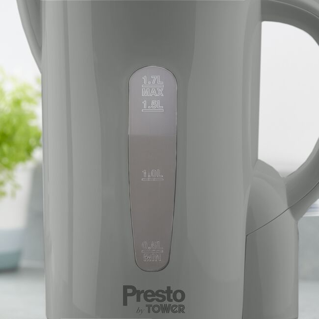 PRESTO GREY 2200W 1.7L Kettle