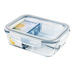 Wiltshire 890ml Rectangle Container with 3 Divider
