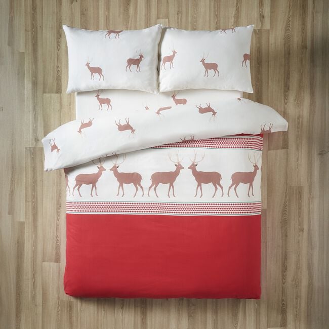 SINGLE DUVET COVER Brushed Cotton Hart