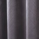 TRIANGLE STITCH GREY 66X54 Curtain