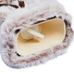 Brown Faux Fur Hot Water Bottle
