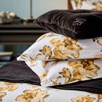 TED BAKER DOUBLE DUVET COVER Midnight Garden Ochre 