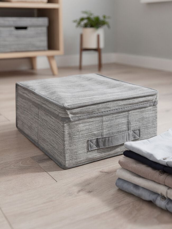 Clever Clothes Storage Bag With Flip Lid
