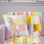 Blossom Lane Spring Blocks Cushion 45cm x 45cm