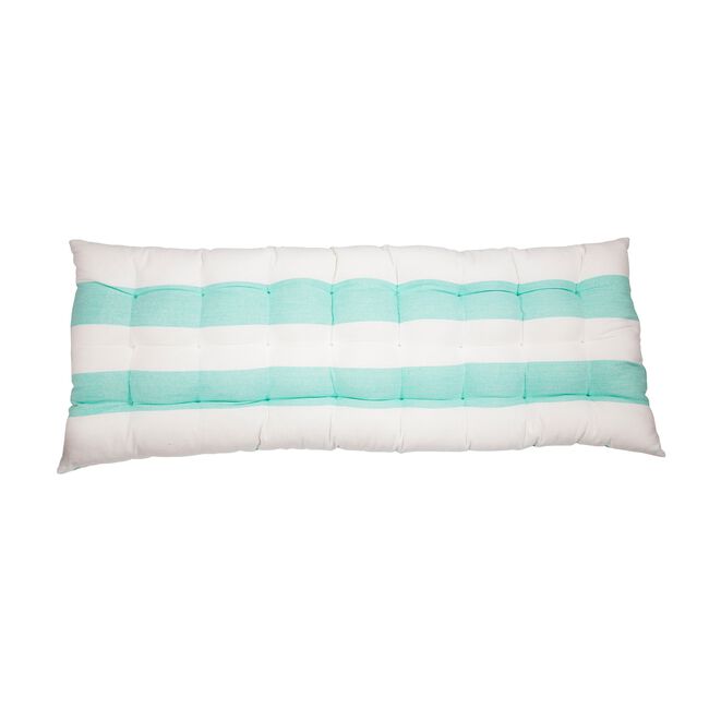 REVERSIBLE BENCH CUSHION Aqua
