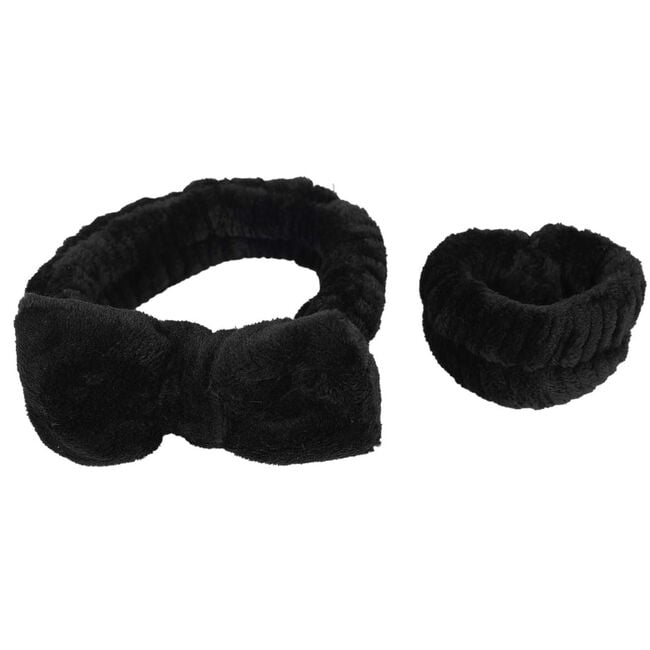 Cosmetic Club Hair Band and Wrist Band Set