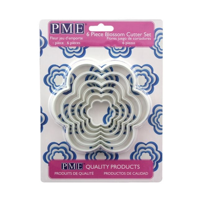 PME Flower Cookie Cutter 6 Pack