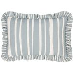 FURN CARMON STRIPE LINEN/BLUE 40x60 Cushion