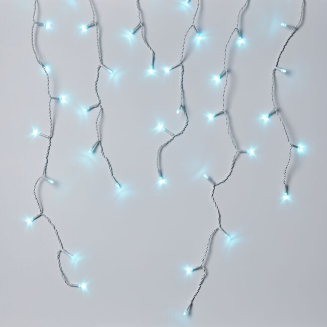 240 Icicle LED Snowing Light - Blue