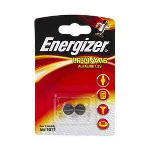 Energizer LR44/A76 Batteries 2pk