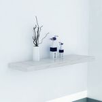 Bergen 80cm Marble Effect Floating Shelf