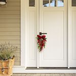 Christmas Berry And Bell Door Hanger