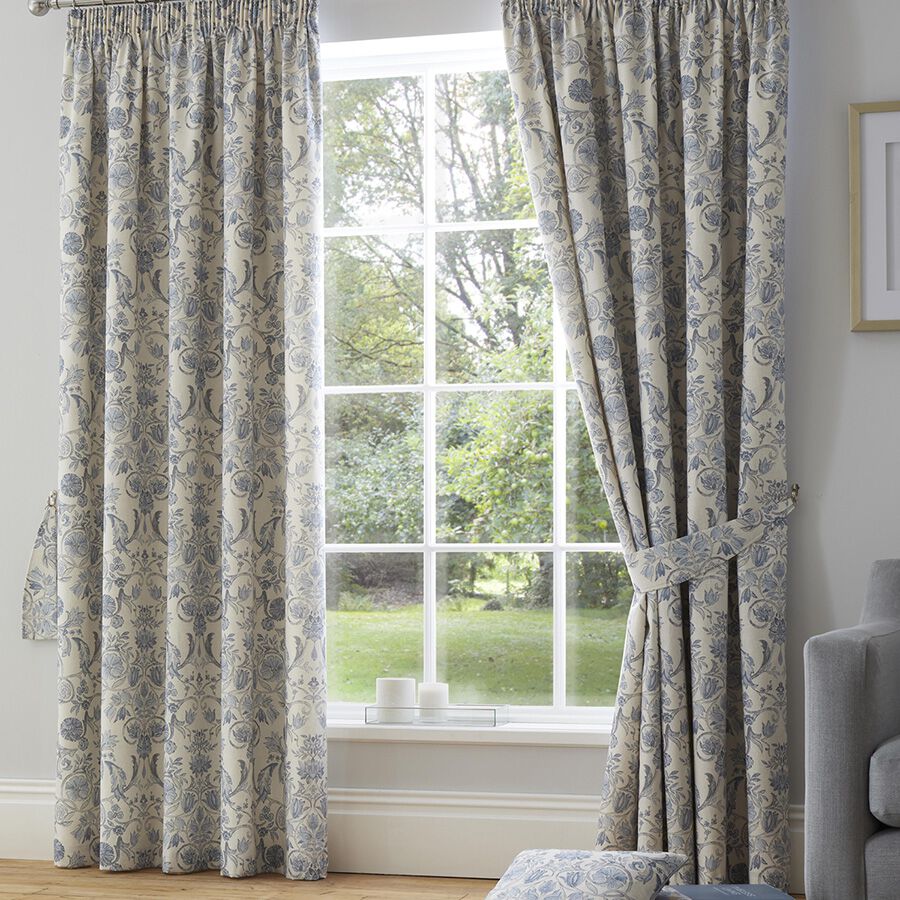 Dreams Drapes Averie Blue Curtains Home Store More