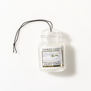 Yankee Candle Car Jar deodorante per auto Fluffy Towels durata un