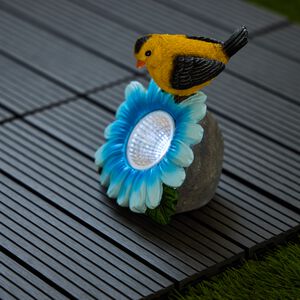 Solar Garden Light Flower and Bird