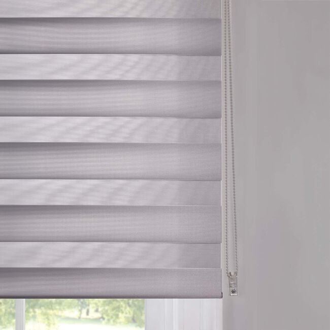 NIGHT & DAY GREY 90x160 Roller Blinds