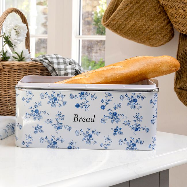 Laura Ashley China Rose Bread Bin