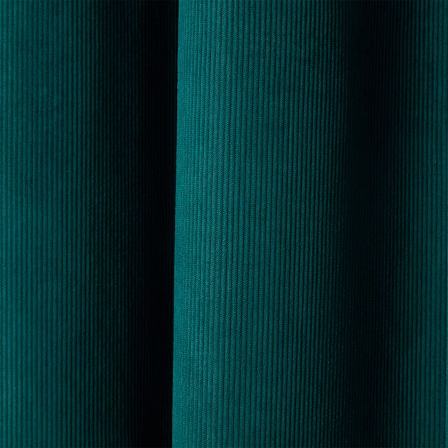 BLACKOUT & THERMAL CORDUROY TEAL 66x90 Curtain