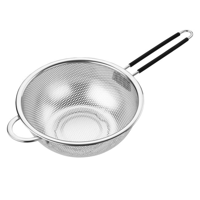 Tala S/Steel Strainer with Soft Grip Handle - 20cm