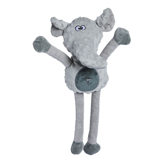 Elephant Plush Dog Toy With Extendable Legs