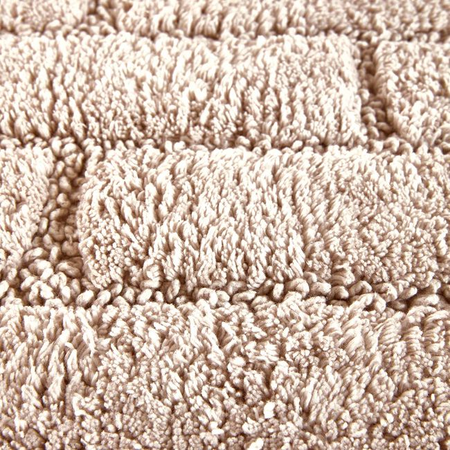 COTTON BRICK MINK 50x50 Pedestal Mat