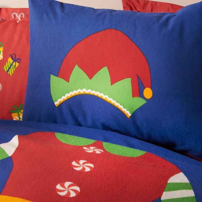 SINGLE DUVET COVER Brushed Cotton Elf Suit