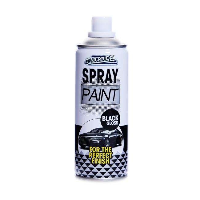 Gloss Black Car Spray Paint 400ml