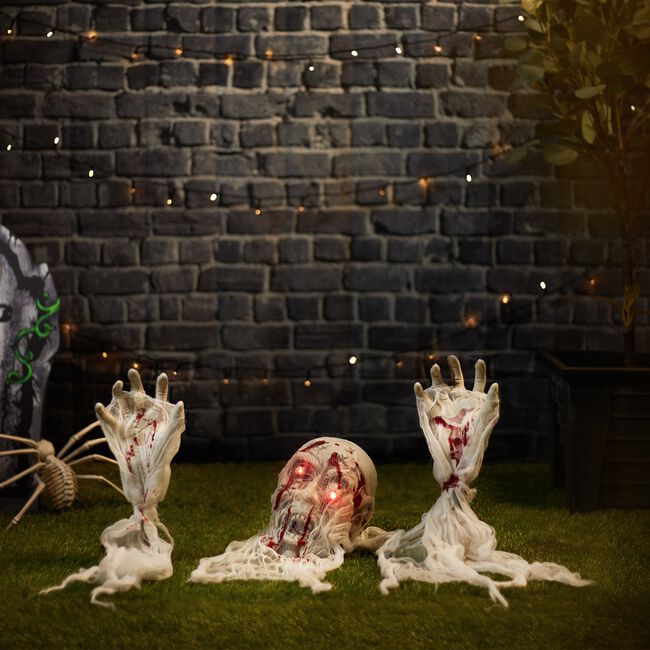 Mummy Groundbreaker With Red LED Eyes