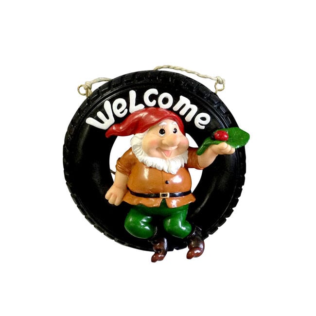 Novelty Welcome Gnome Ornament 