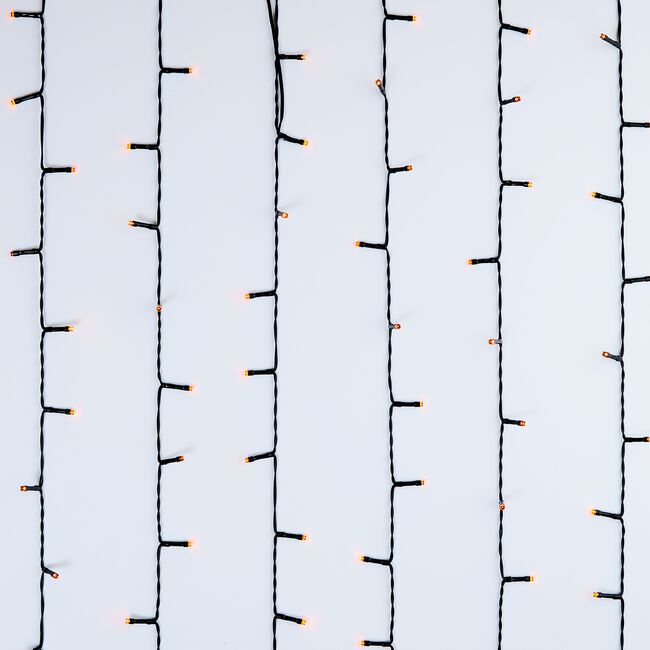 Halloween 100 LED Orange String Lights